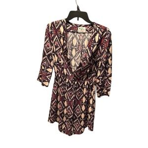 Anthropologie Holding Horses Mira Ikat Shirt Dress Size 0